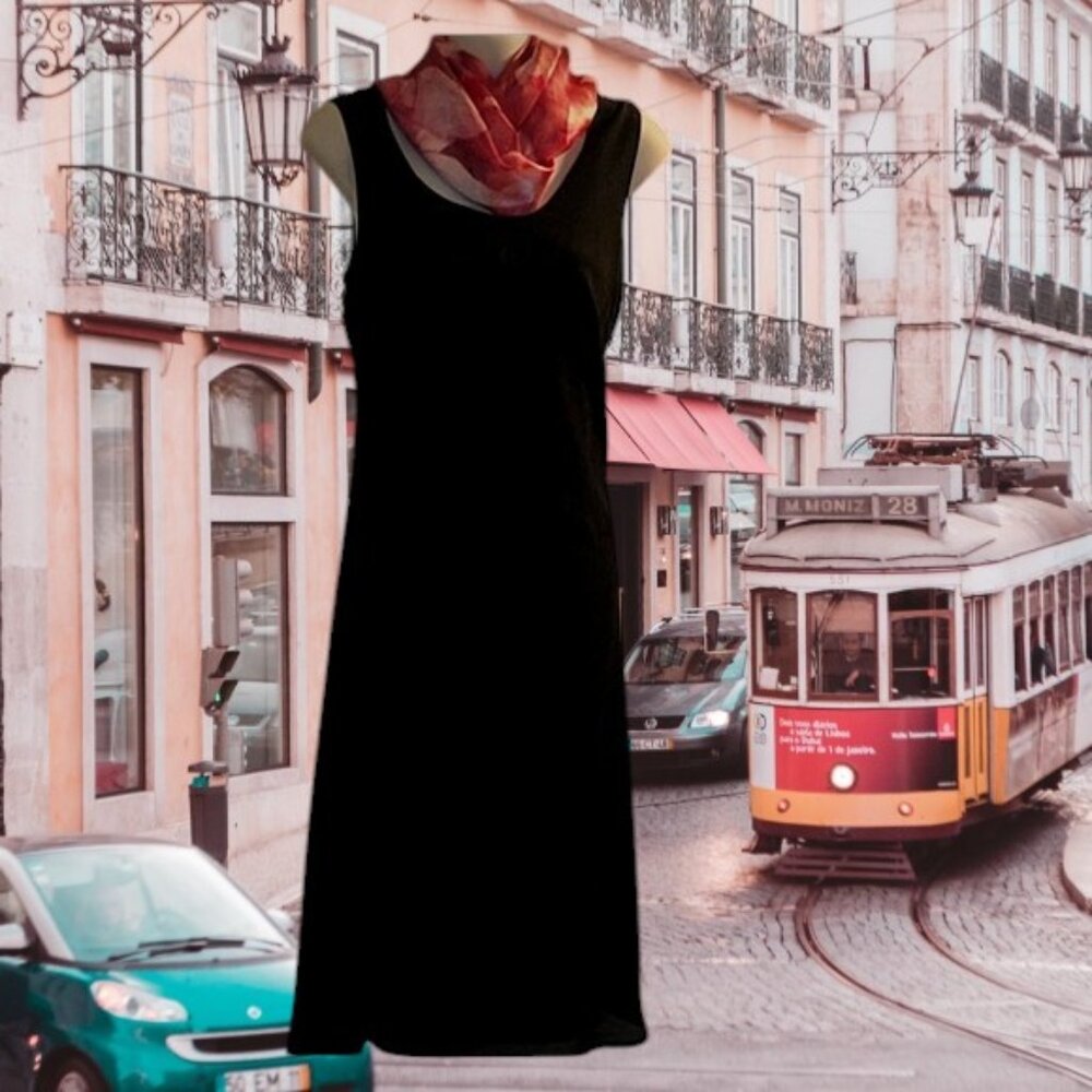 A Wild Thyme Classic Little Black Dress A Line Size 6 Fully Lined